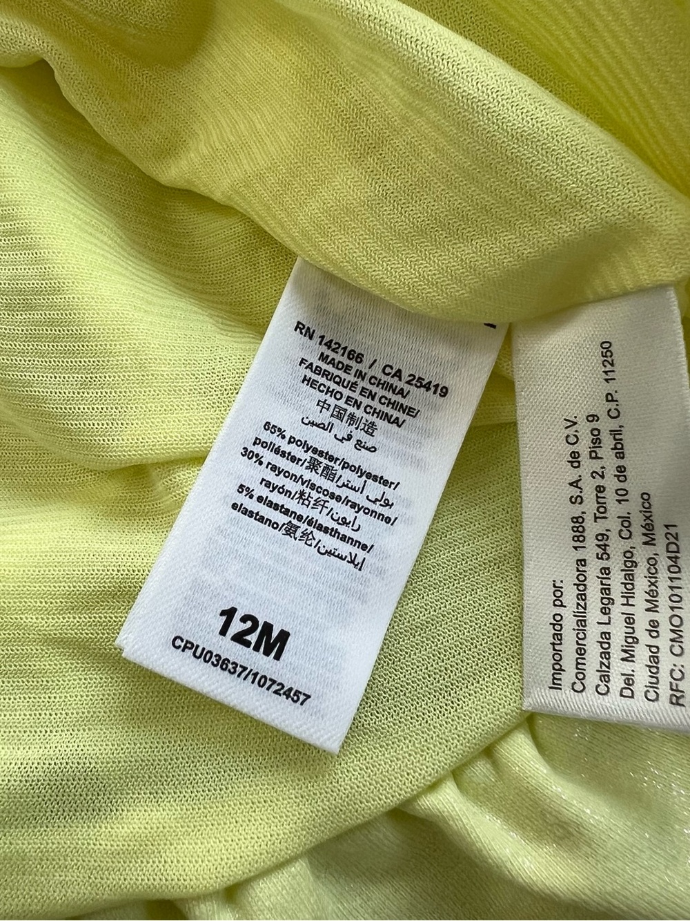 NWT Habitual Kid Neon Green Bubble Dress and Bloomer Set Size 12 Months - Picture 5 of 11